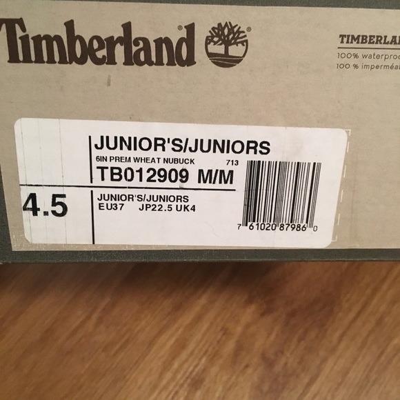 Youth/Juniors 6 in. Timberland Boots - Picture 2 of 8